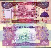 *1000 Šilingov Somaliland 2011, P20a UNC - Kliknutím na obrázok zatvorte -